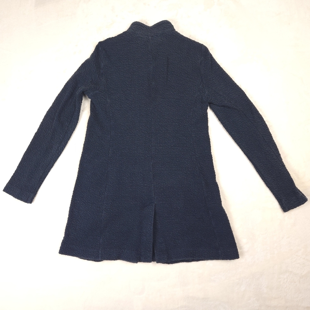 Eileen Fisher Organic Stand Collar‎ Jacket Size XS Tencel Minimalist - Picture 7 of 10